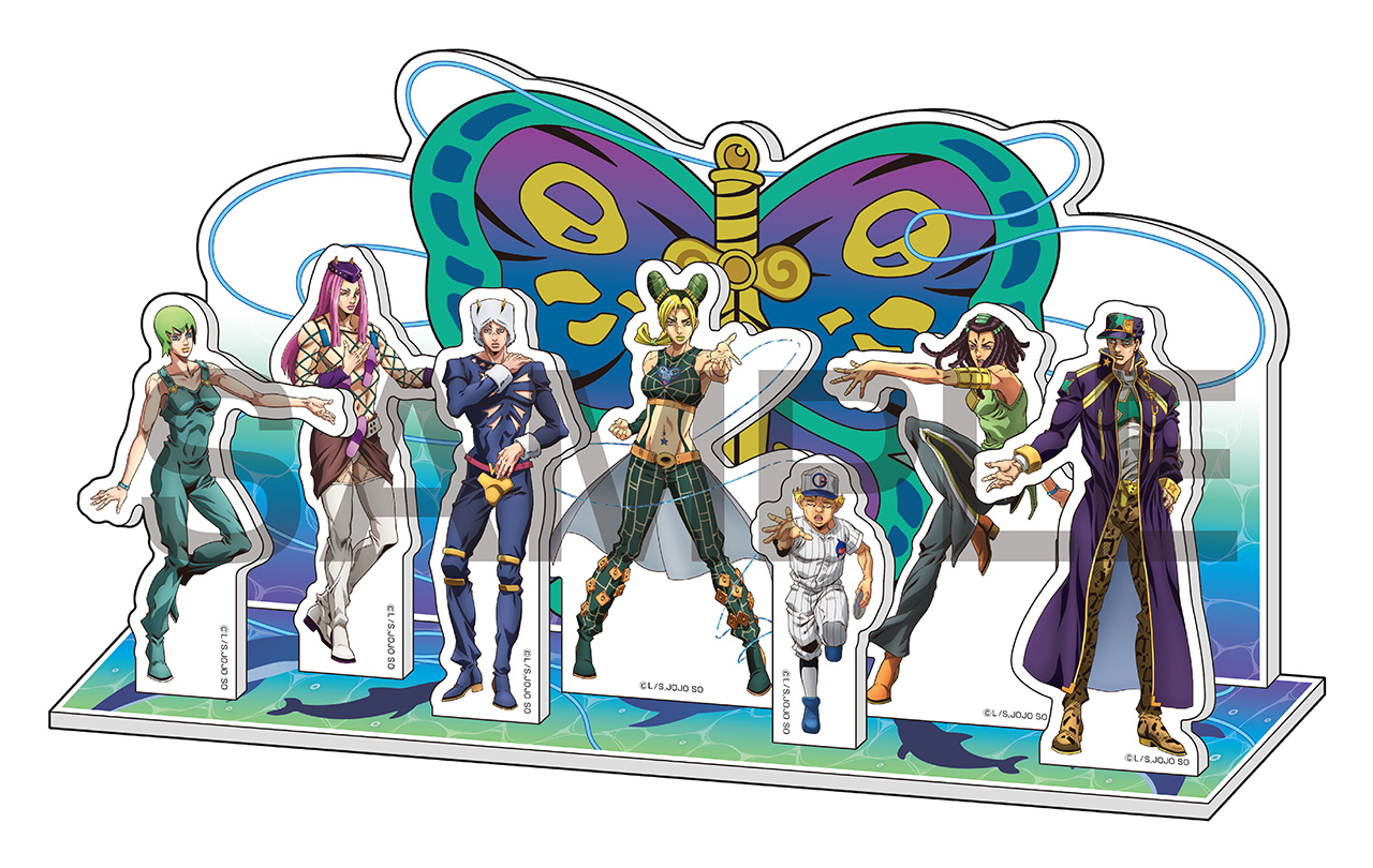 描き下ろしアクリルジオラマ | GOODS | 「ジョジョの奇妙な冒険」公式