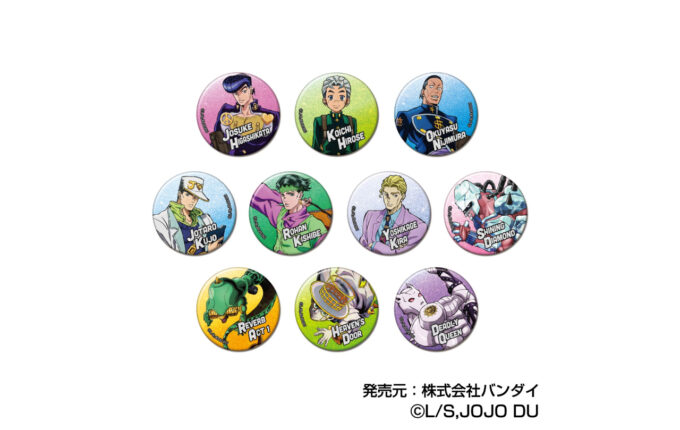 ジョジョの奇妙な冒険 グリッターCANバッジ』 ファントムブラッド