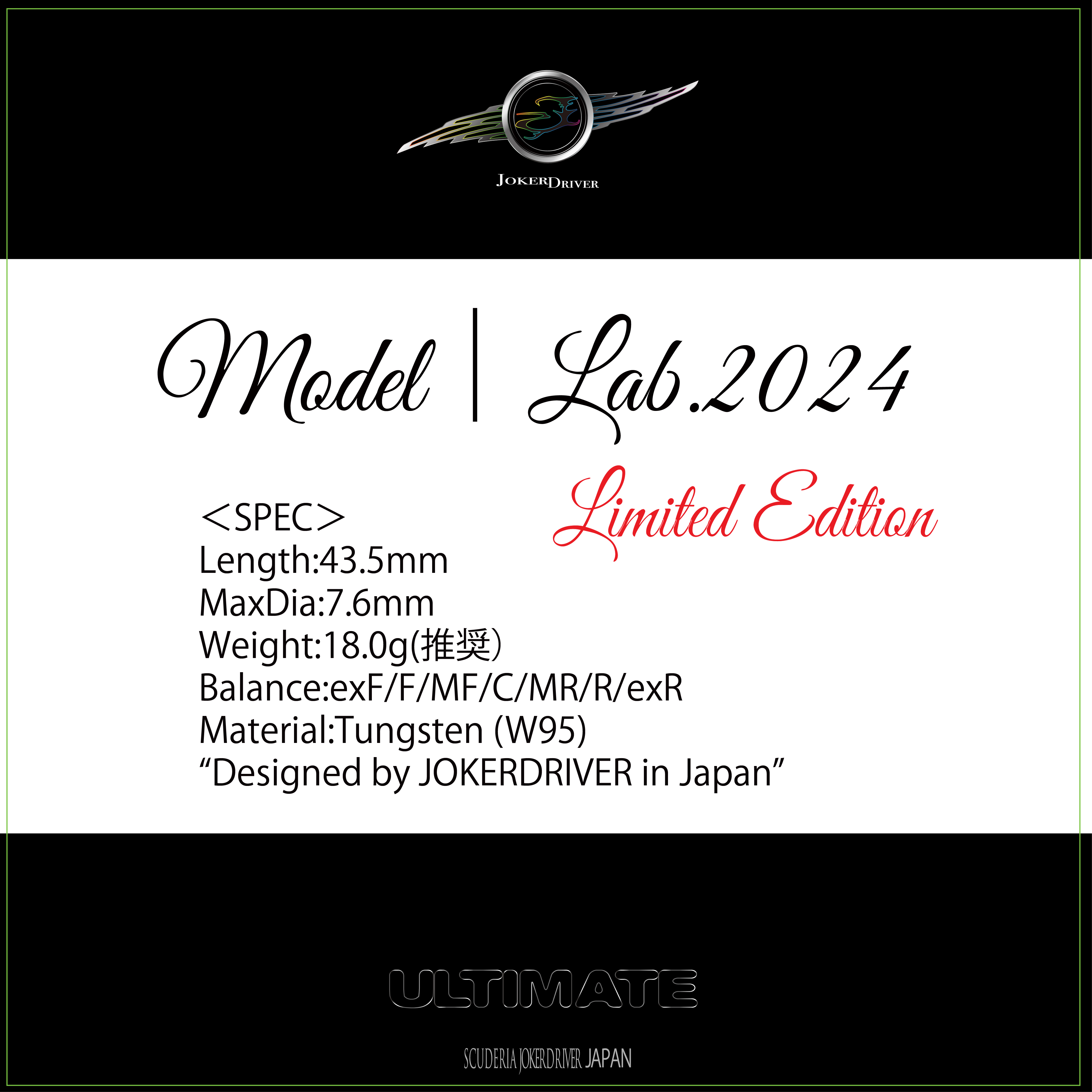 夏祭り終わりの限定セット】JOKERDRIVER ULTIMATE Model Lab.2024