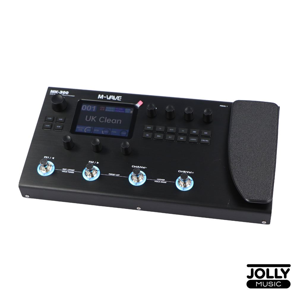 M-VAVE MK-300 Guitar/Bass Amp Modeler & Effects Processor – Jolly