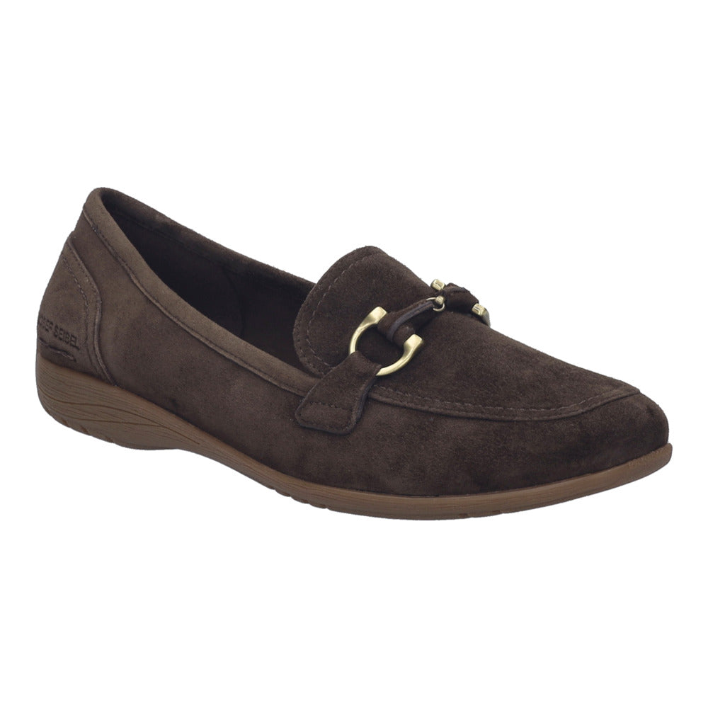 Fenja 34 | Women's Padded Suede Loafer Flat | JOSEF SEIBEL