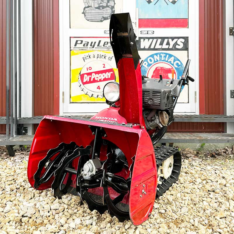 北海道札幌市 白石区↪️江別市 🟥ホンダ除雪機『HS970SV』中古除雪機