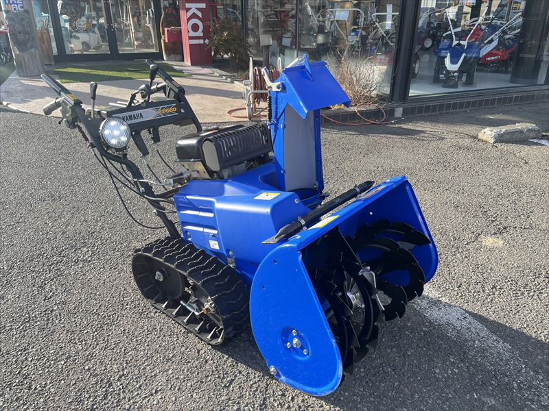 ヤマハ除雪機ヤマハYAMAHA 中古除雪機 YT660 人気モデルの極上中古機！