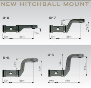 SOREX ヒッチ ボールマウント / ステンレス 艶消仕上げ / ソレックス