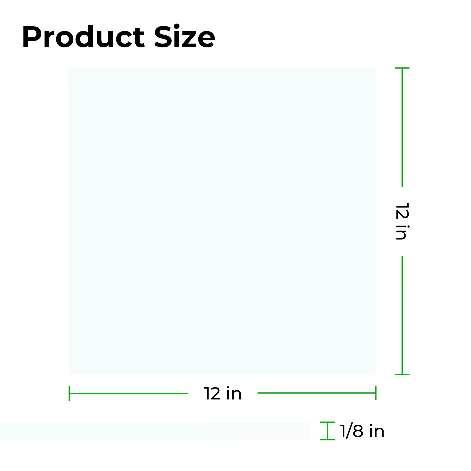 3mm インチ パールホワイト 不透明光沢アクリルシート (3 枚)