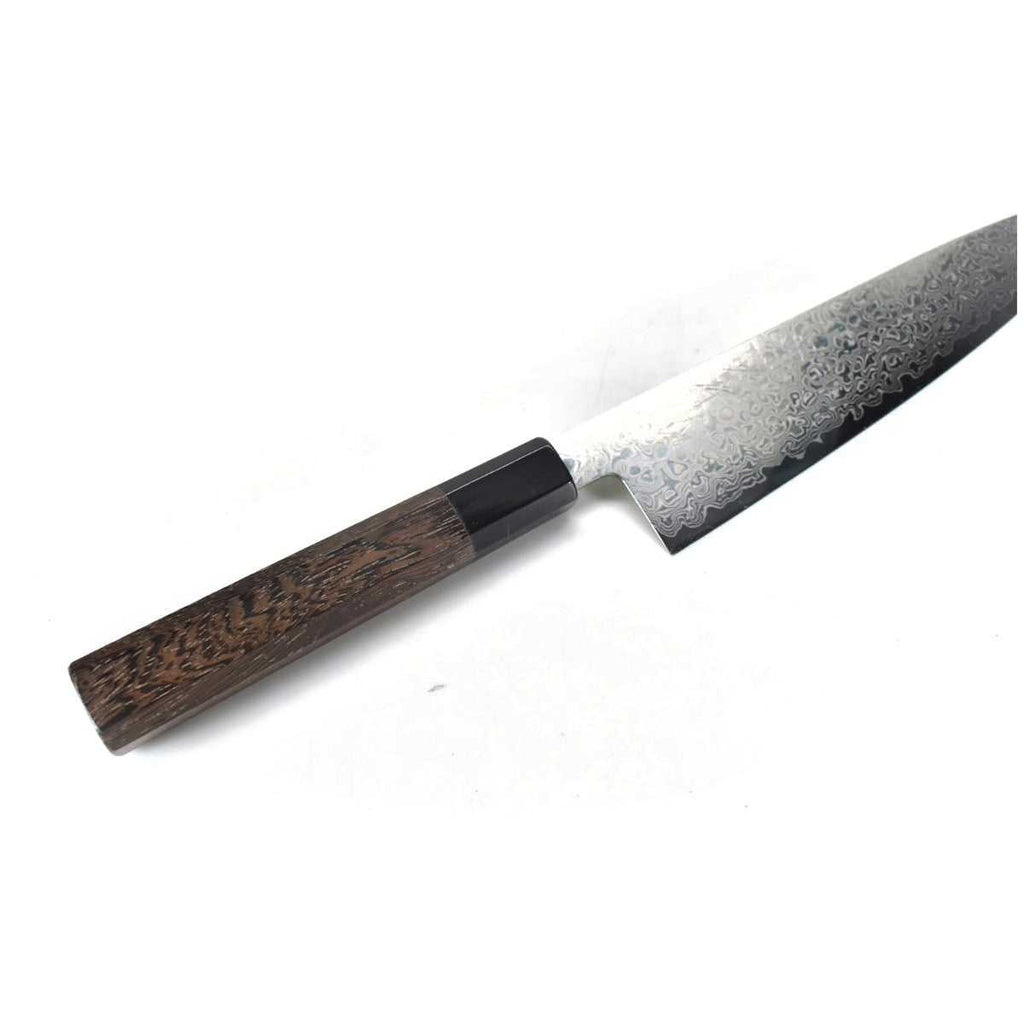 堺孝行《銀河》ZA-18 69層ダマスカス 和牛刀【ウェンジ水牛八角柄