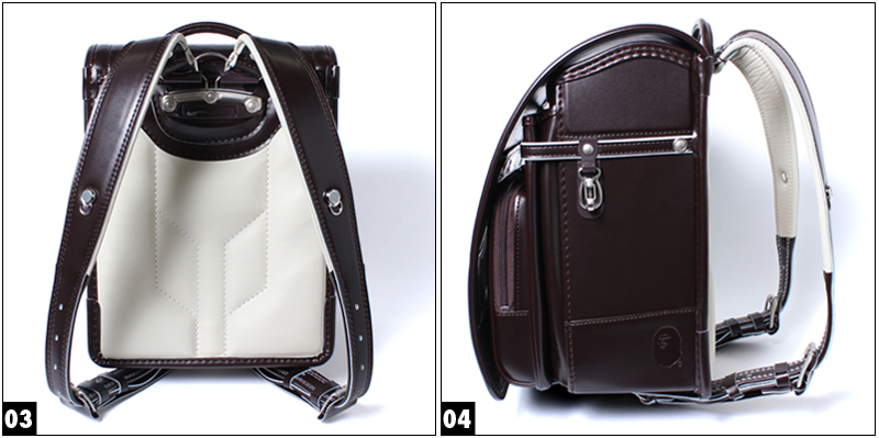 NOWHERE / A BATHING APE® ABC SCHOOL BAG