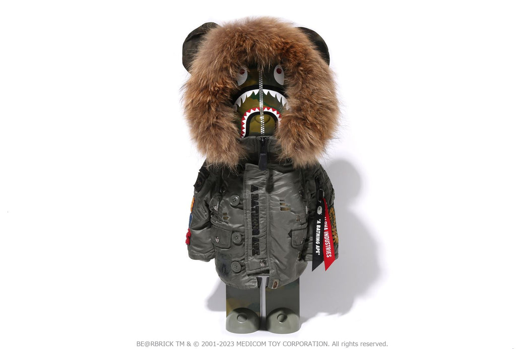 BAPE X ALPHA 】N3B BE@RBRICK 1000% | bape.com