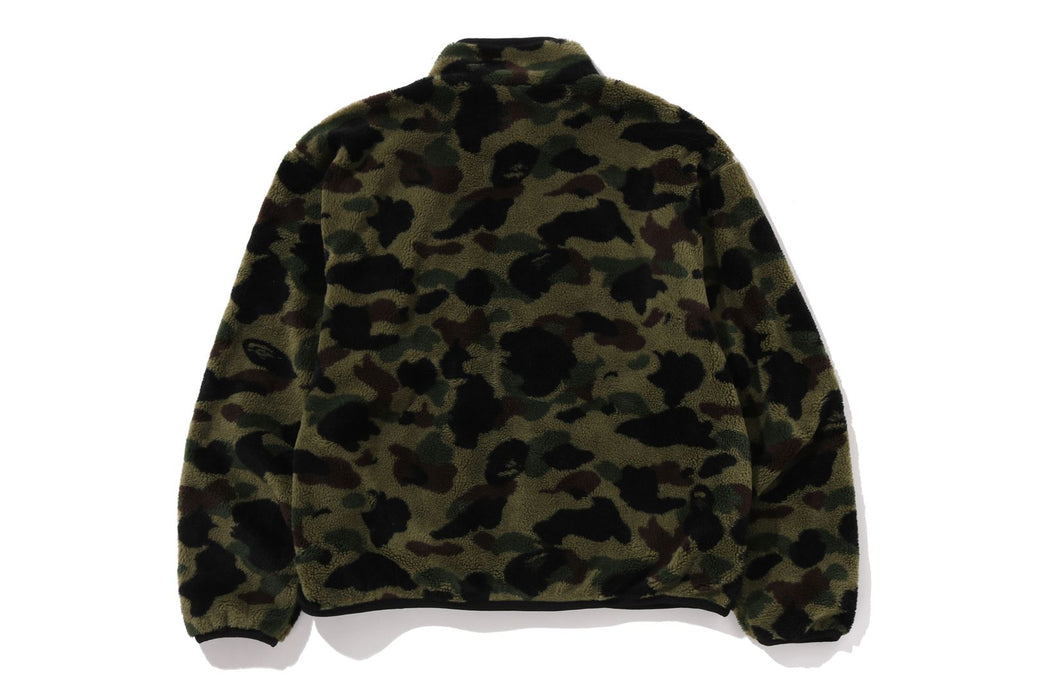 1ST CAMO FLEECE JACKET | bape.com