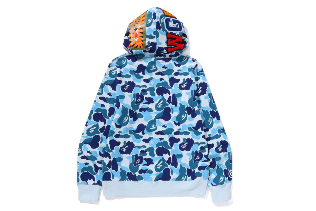 ABC CAMO SHARK HALF ZIP PULLOVER HOODIE | bape.com