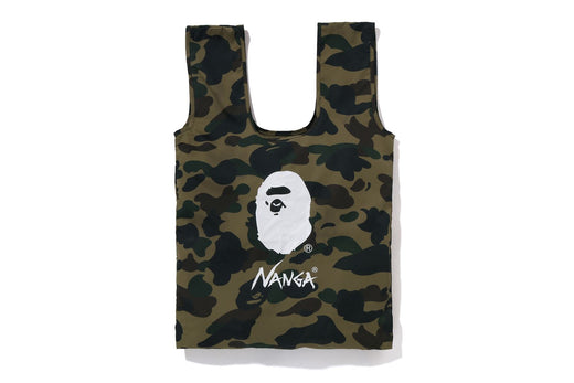 BAPE X NANGA 】1ST CAMO POCKETABLE ECO BAG | bape.com