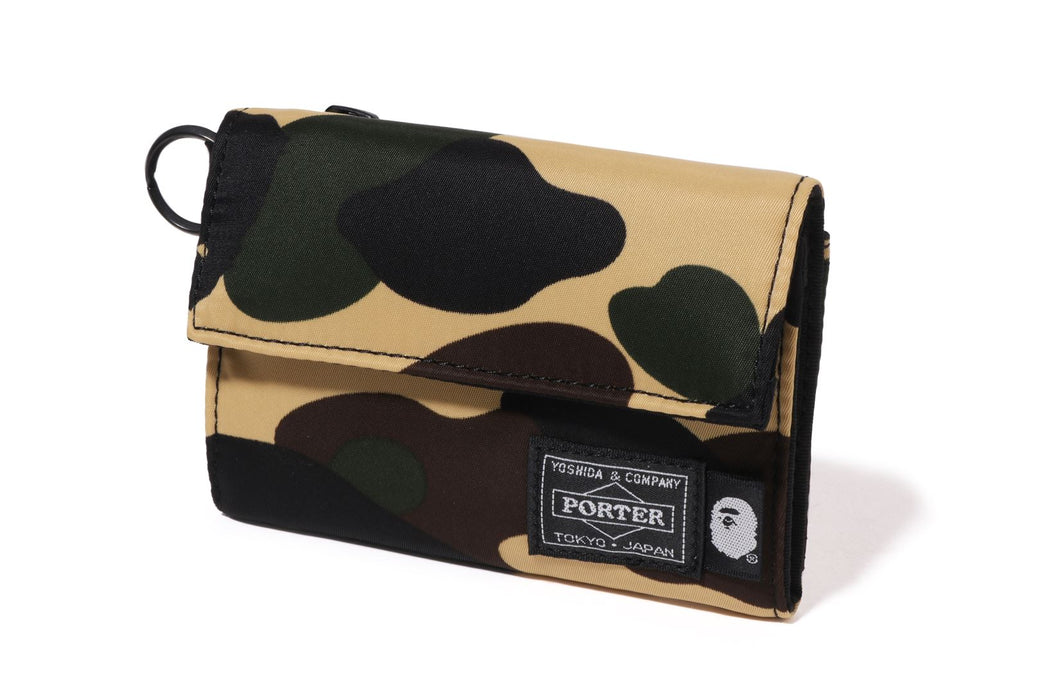 BAPE X PORTER 】1ST CAMO WALLET | bape.com