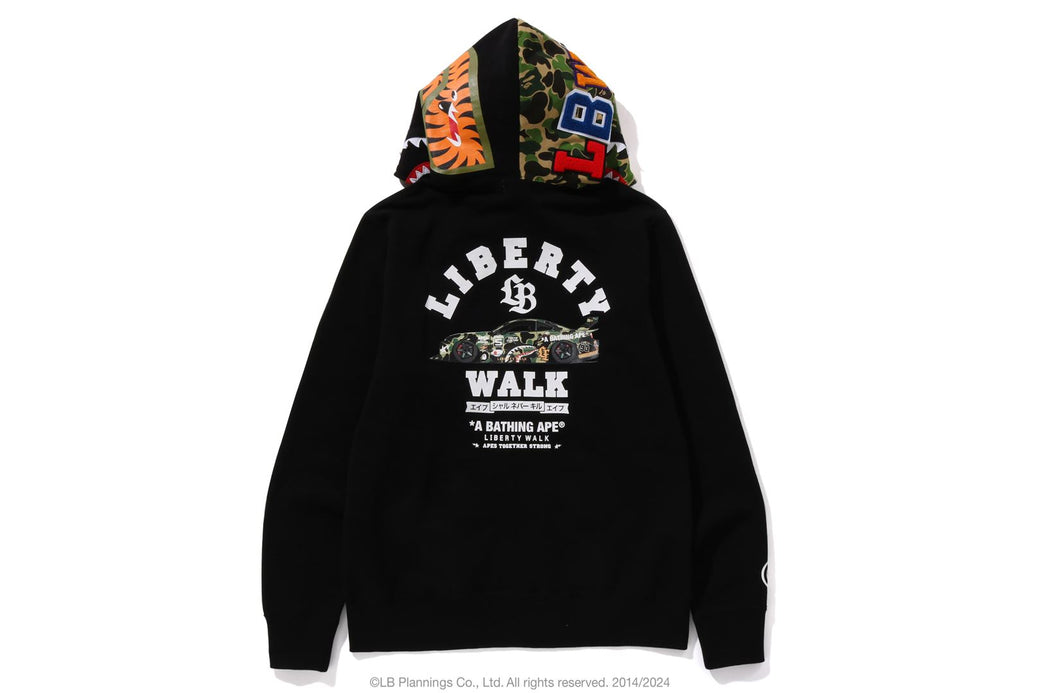 BAPE X LBWK 】S15 SHARK FULL ZIP HOODIE | bape.com