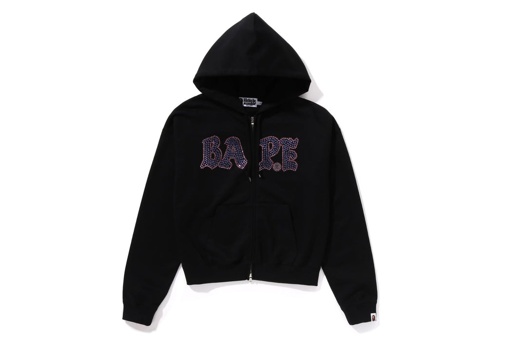 CRYSTAL STONE BAPE ZIP HOODIE | bape.com
