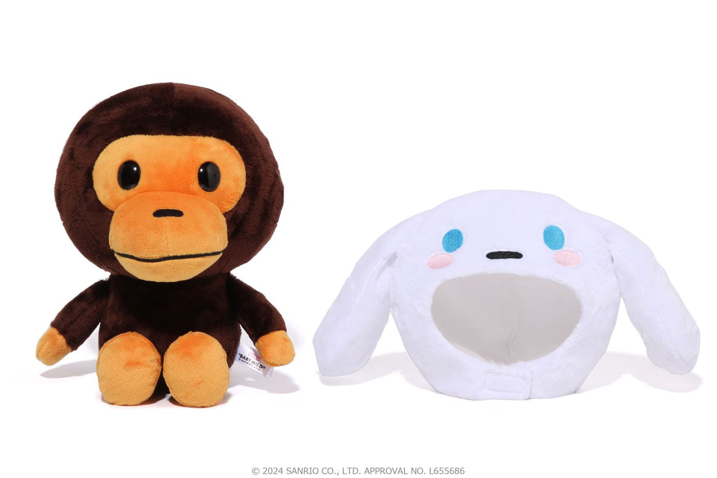 BABY MILO X CINNAMOROLL 】PLUSH DOLL | bape.com