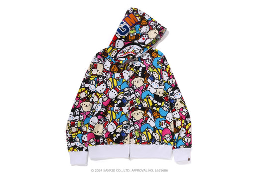 BABY MILO X SANRIO CHARACTERS 】SHARK FULL ZIP HOODIE | bape.com