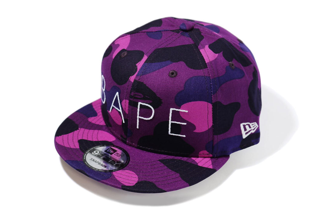 COLOR CAMO NEW ERA SNAP BACK CAP | bape.com