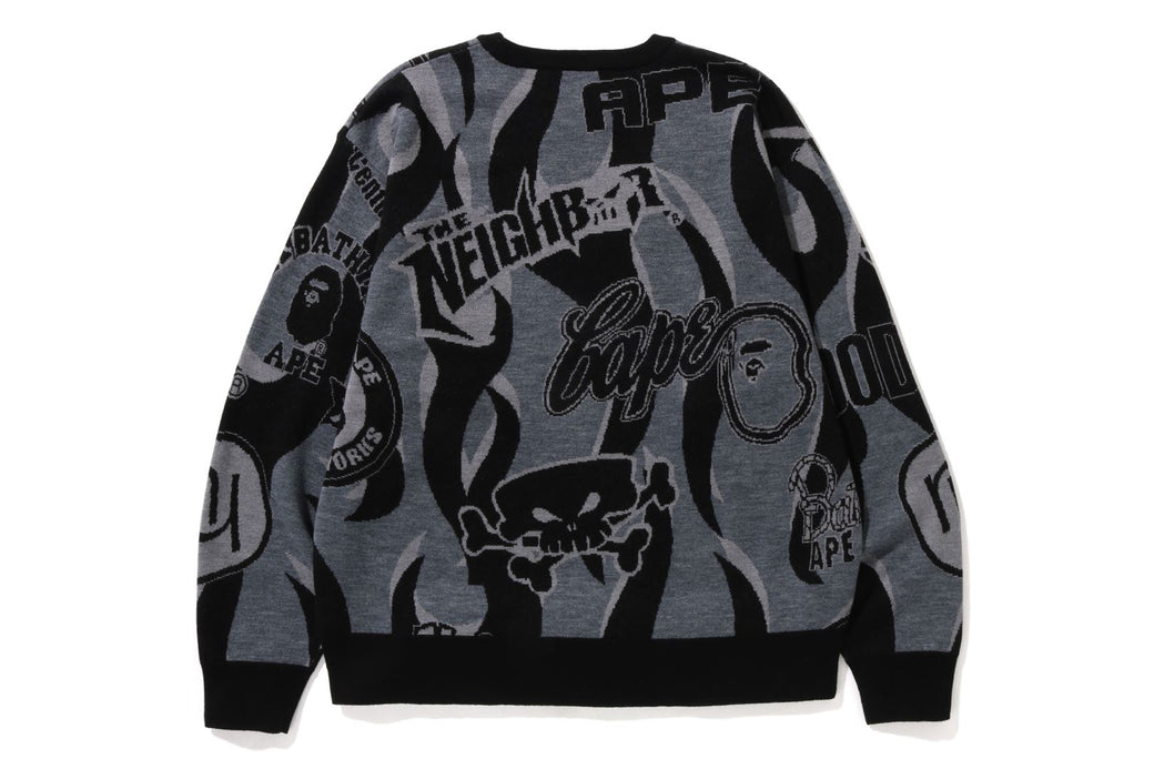 BAPE X NBHD 】RELAXED FIT KNIT | bape.com