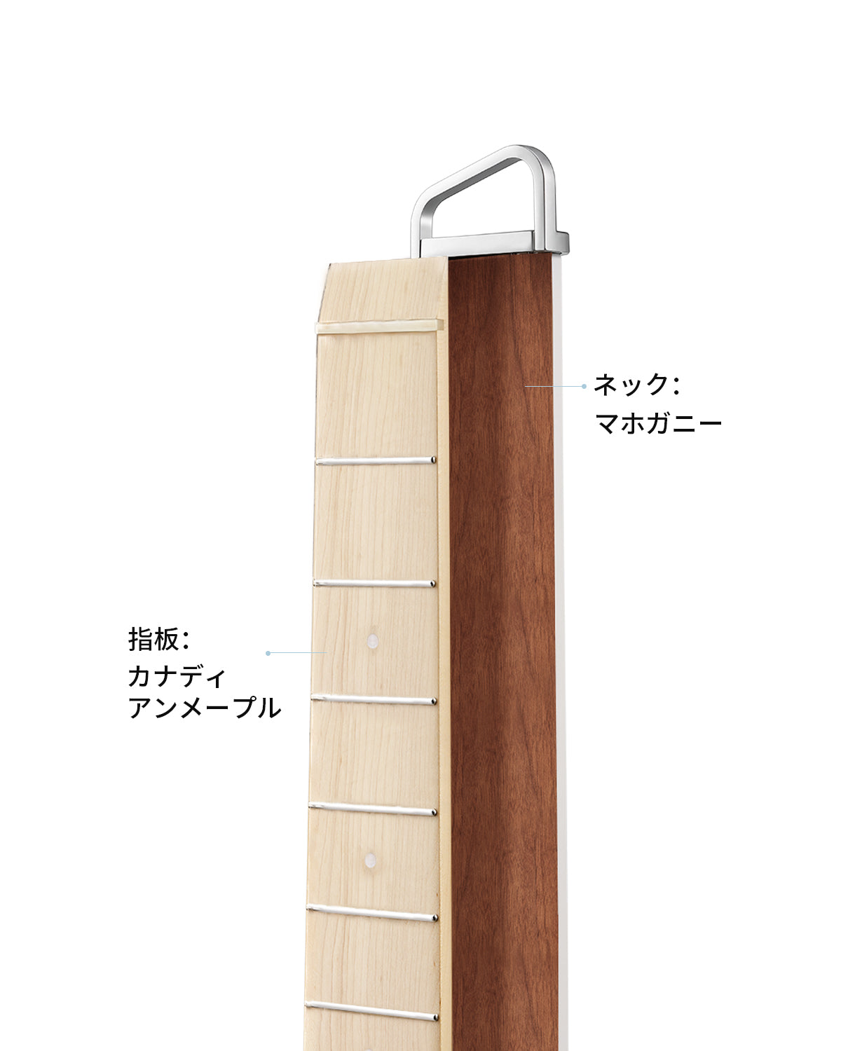 HUSH-I PRO 複数のサウンドモードヘッドレス トラベルギター Donner