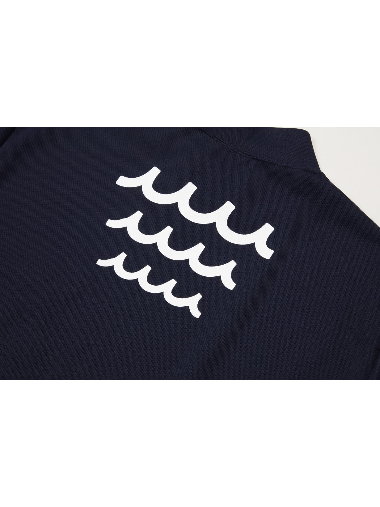 muta MARINE GOLF コラボウエア モックネックシャツ(4(S) NA(ネイビー