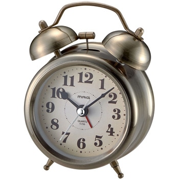 T-755 AG-Z MAG ツインベル目覚まし時計 MAG(ノア精密) アナログ