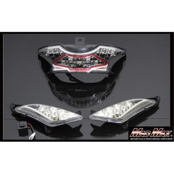 アドレスV125S LEDテールランプ フロント用ウインカーセット MAD MAX
