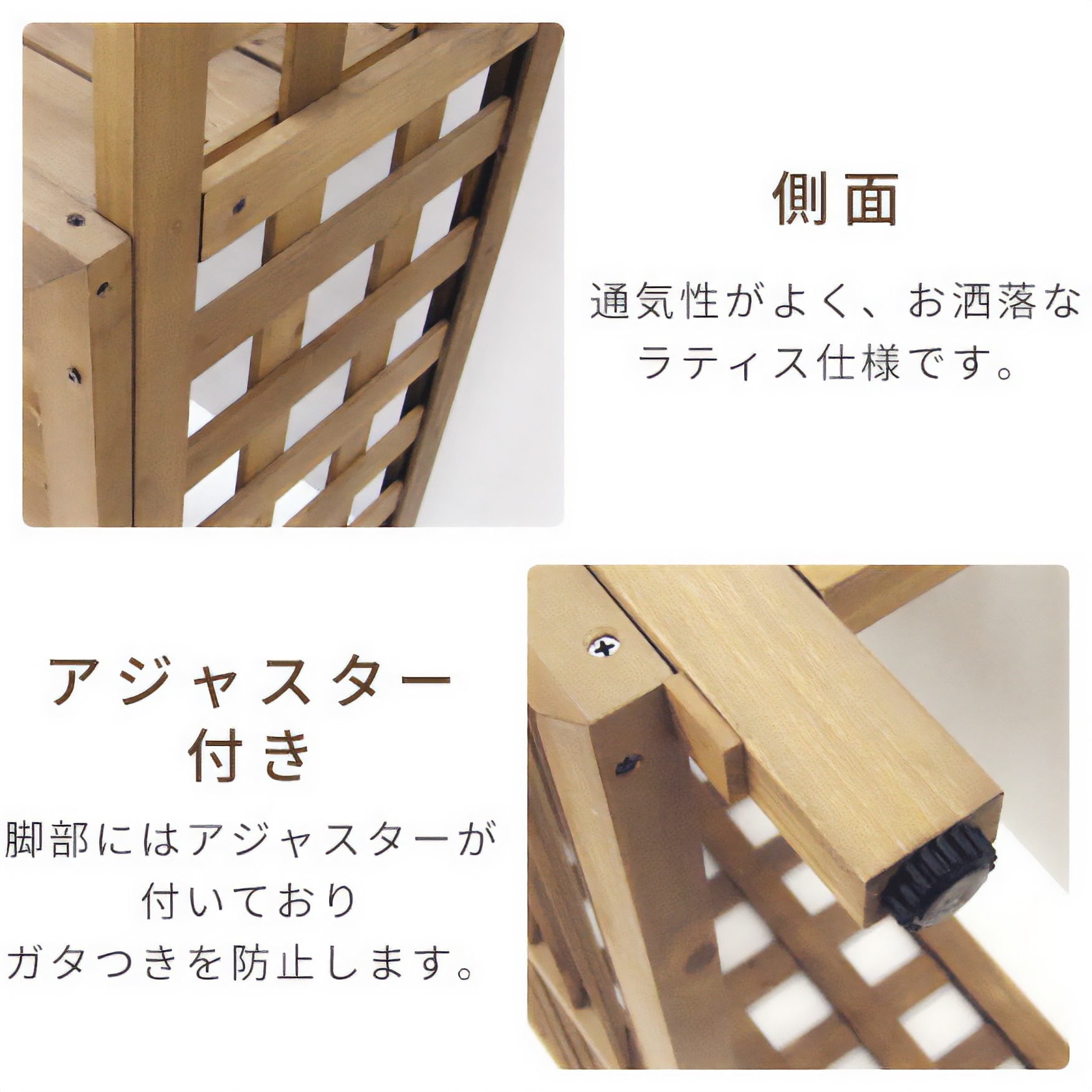 ACGN-02 天然木 ワイドエアコン室外機カバー 1台 YAMAZEN(山善) 【通販