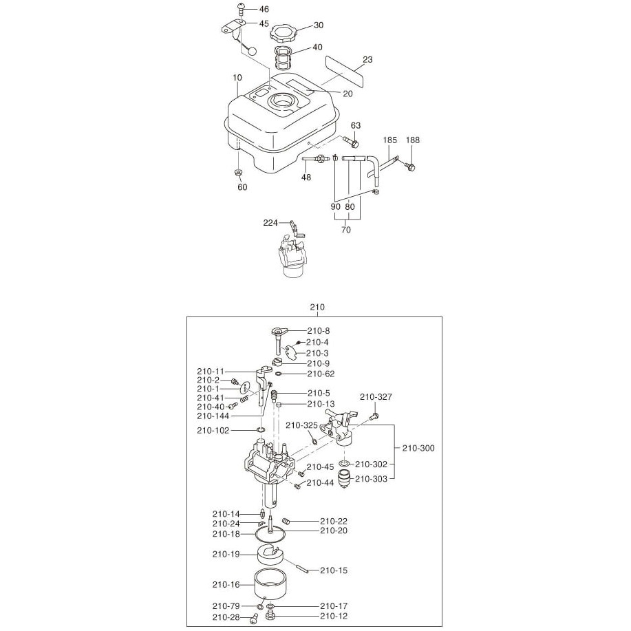 085-19600-00 ロビンEXシリーズ部品 1個 スバル 【通販モノタロウ】