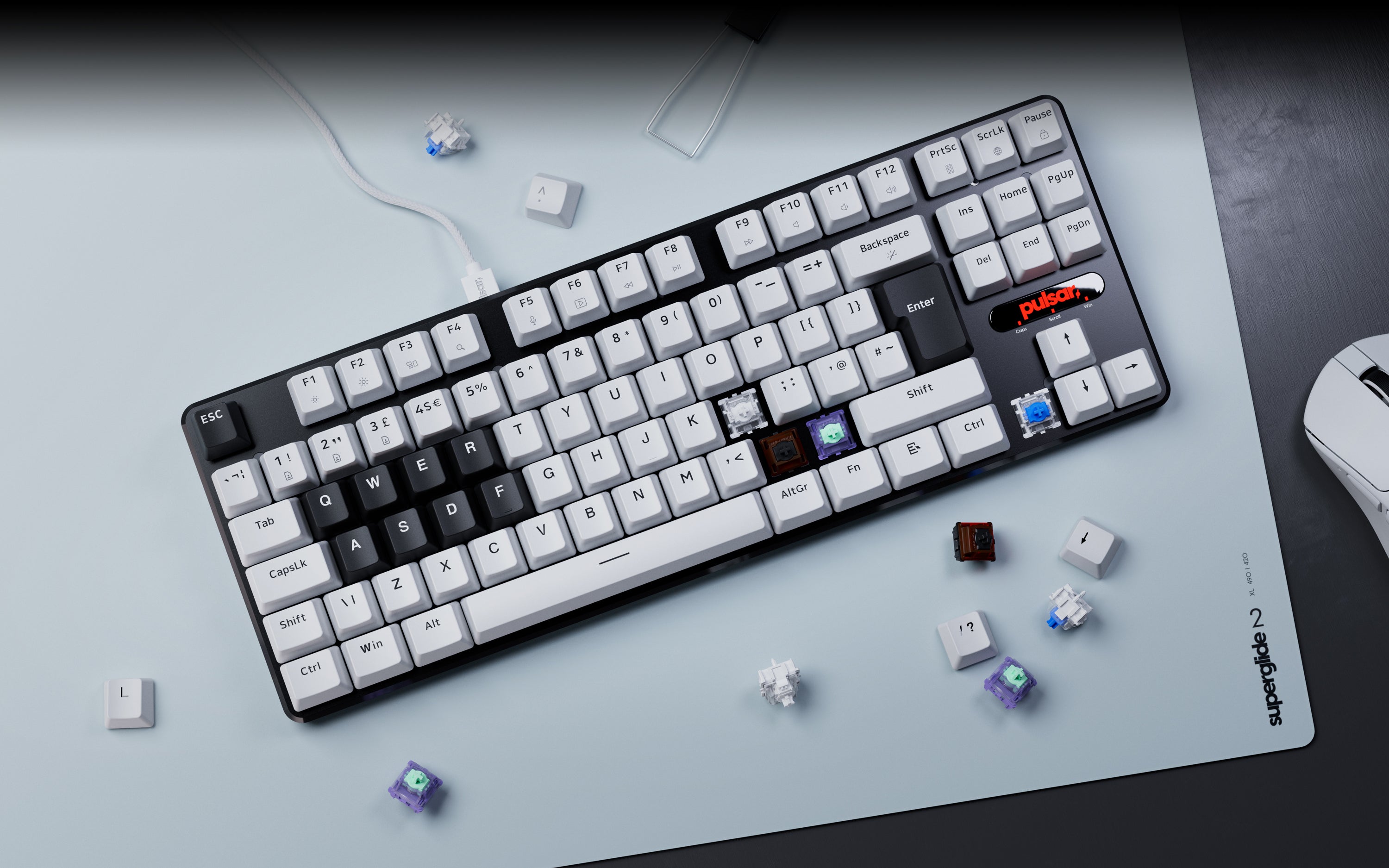 ISO] PCMK 2HE TKL Hall Effect Magnetic Gaming Keyboard – Pulsar