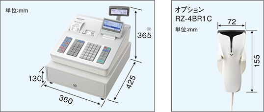 電子レジスタ <ER-A411>｜電子レジスタ｜法人のお客様へ