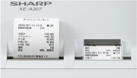 電子レジスタ＜XE-A307＞：シャープ