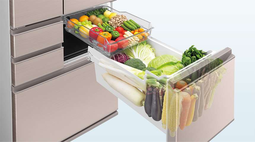 野菜室 | SJ-X508K | 冷蔵庫：シャープ