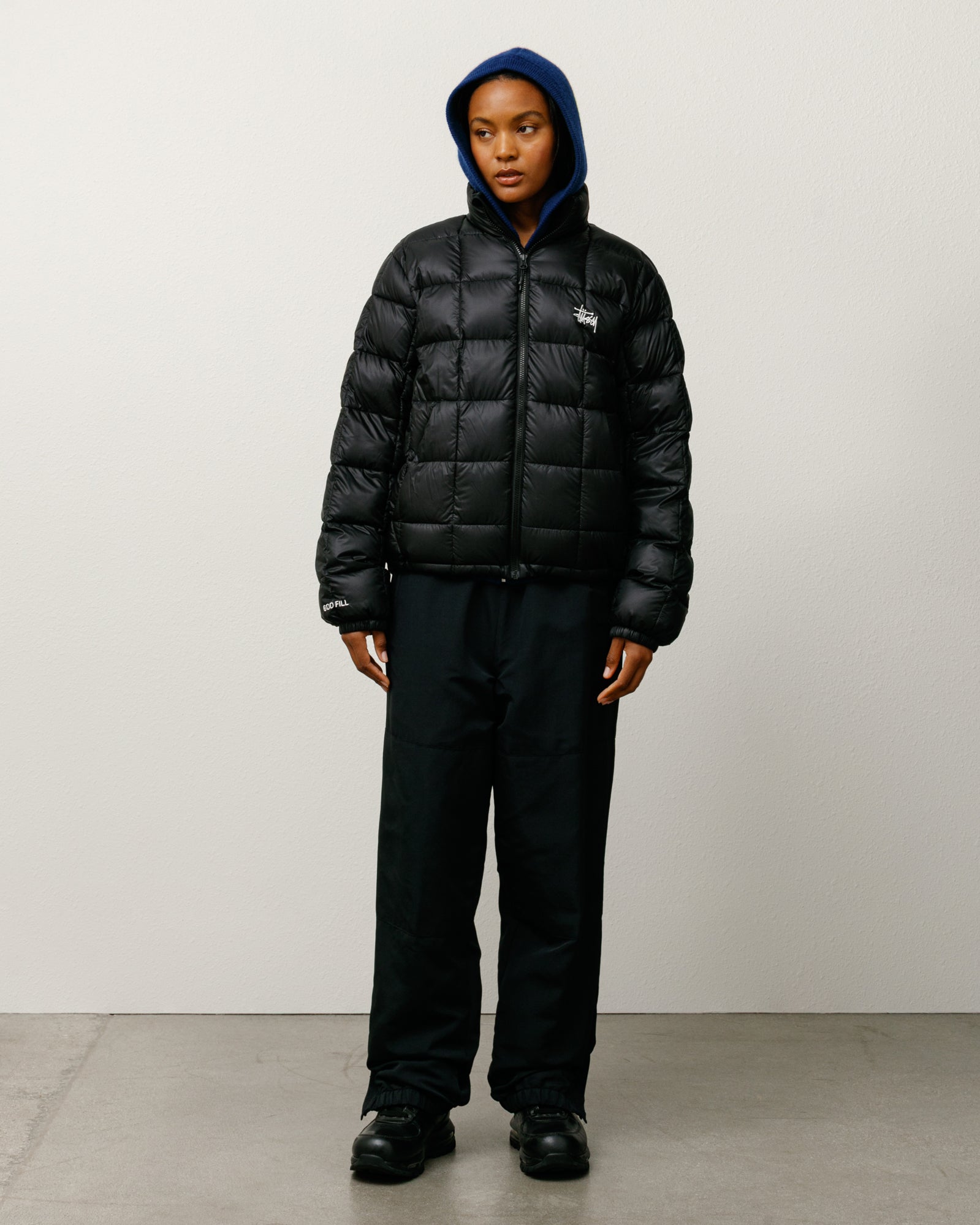 Midweight Puffer – Black | Outerwear | Stüssy Japan