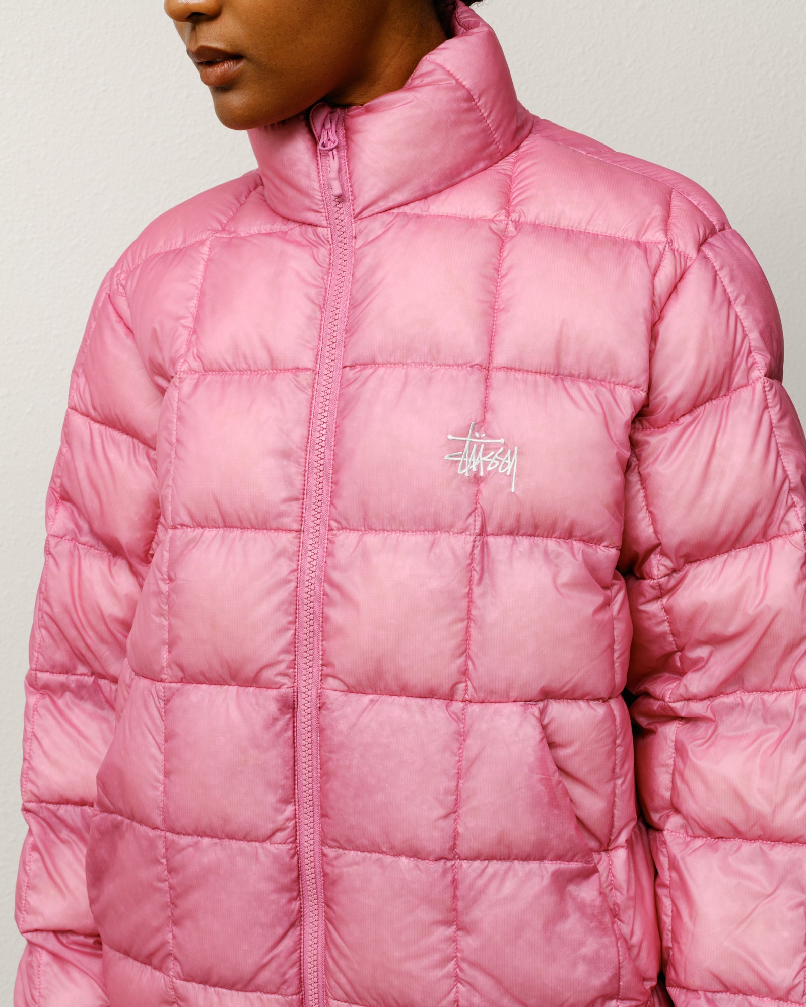 Midweight Puffer – Pink | Outerwear | Stüssy Japan