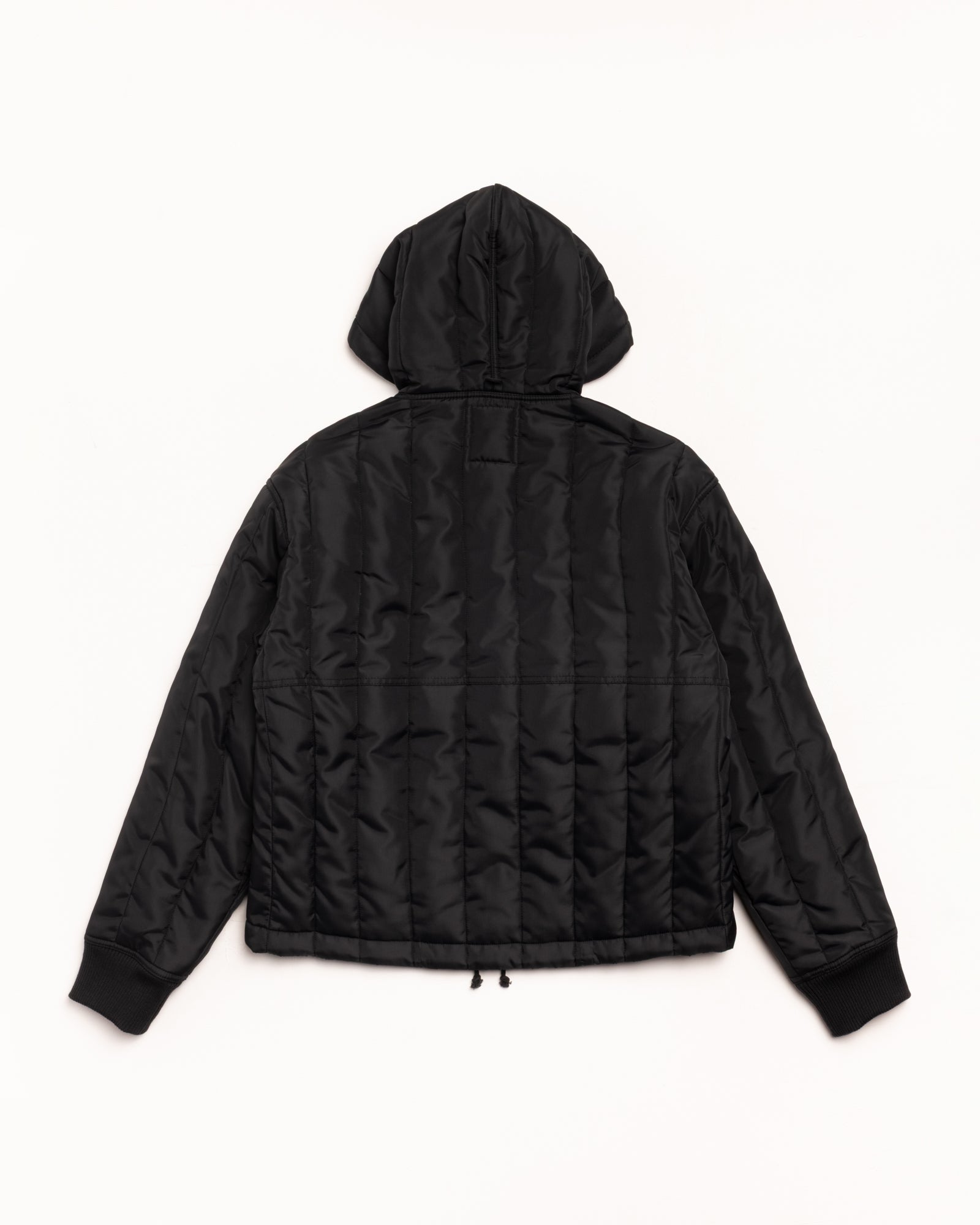 Quilted Nylon Work Jacket – Black | Outerwear | Stüssy Japan