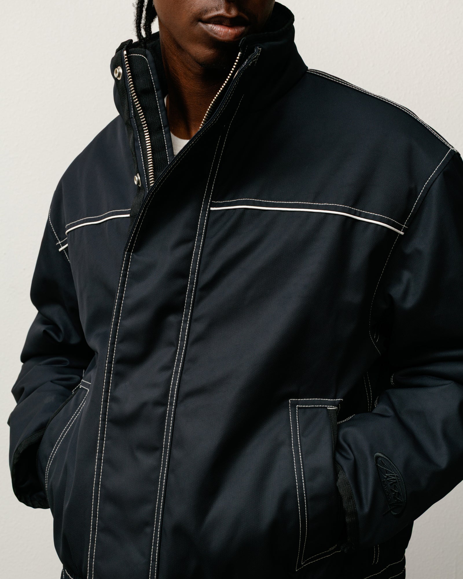 Insulated Built Jacket – Black | Outerwear | Stüssy Japan