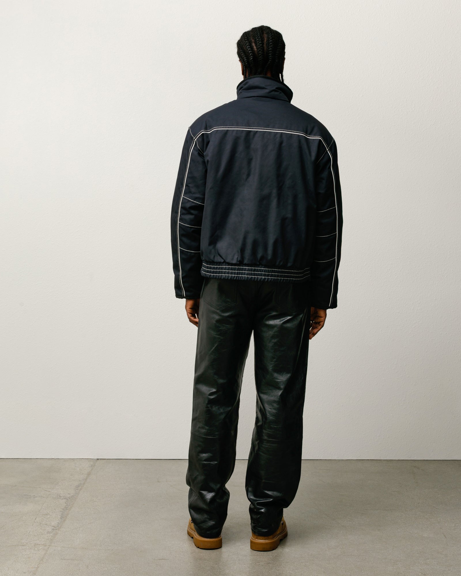 Insulated Built Jacket – Black | Outerwear | Stüssy Japan