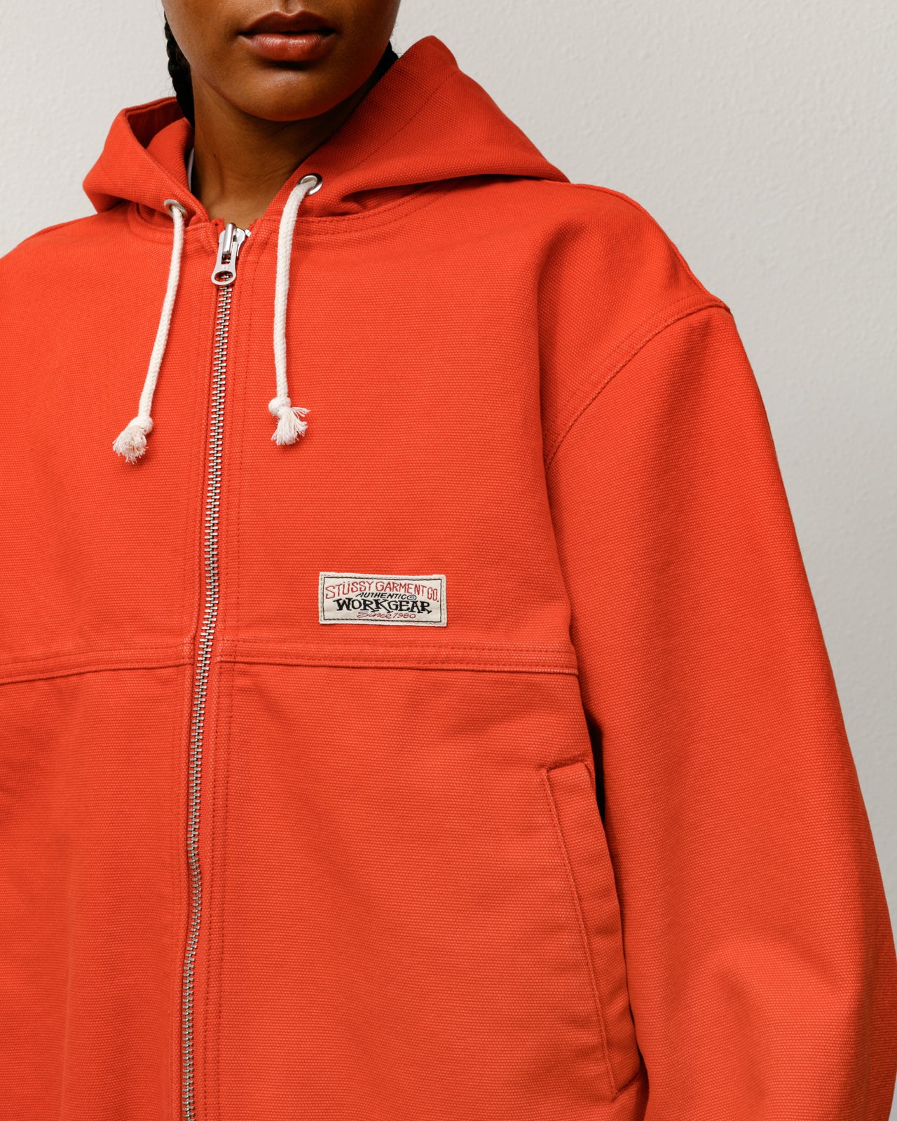 Work Jacket Unlined Canvas – Red | Outerwear | Stüssy Japan