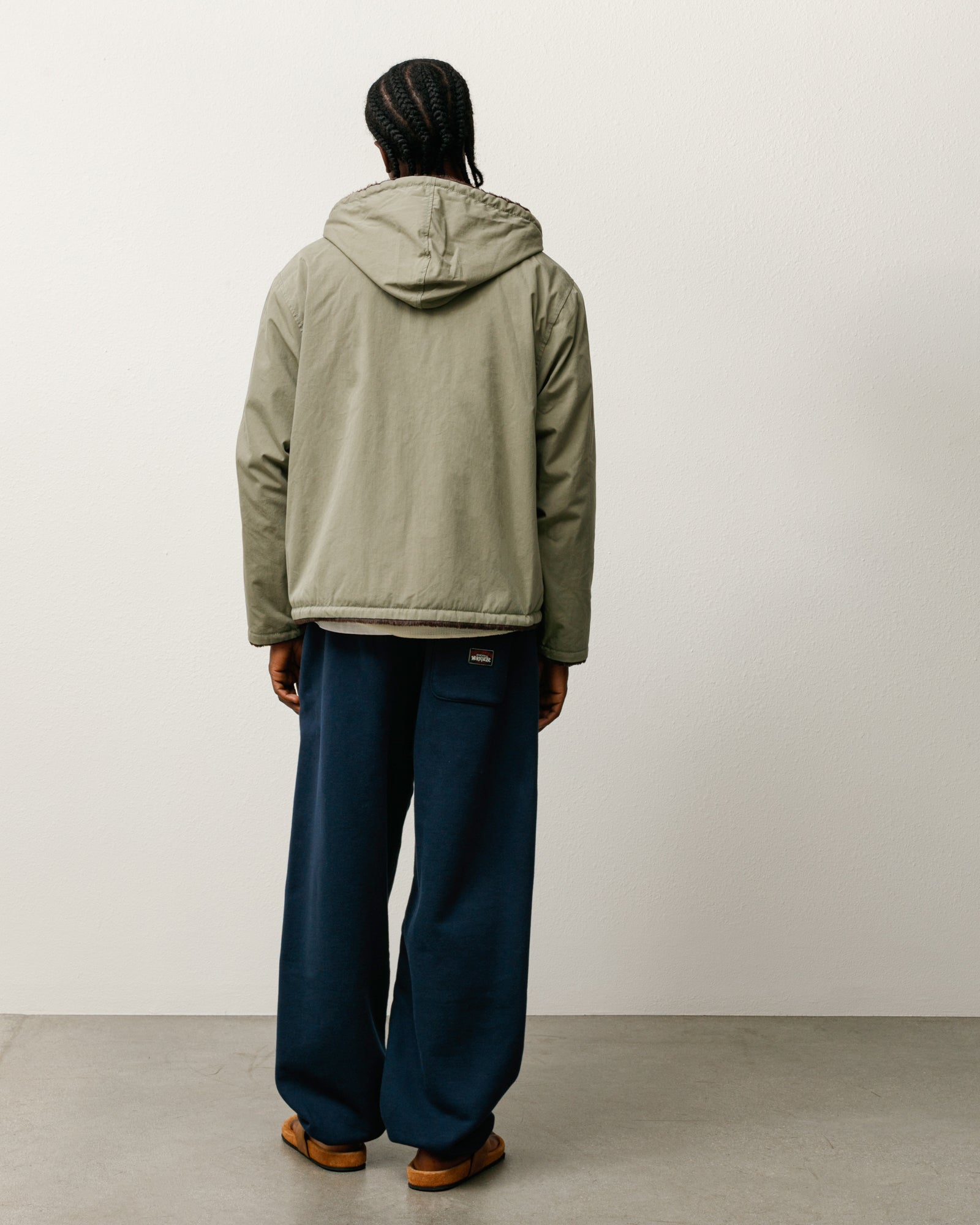 Reversible Hooded Jacket – Brown | Outerwear | Stüssy Japan