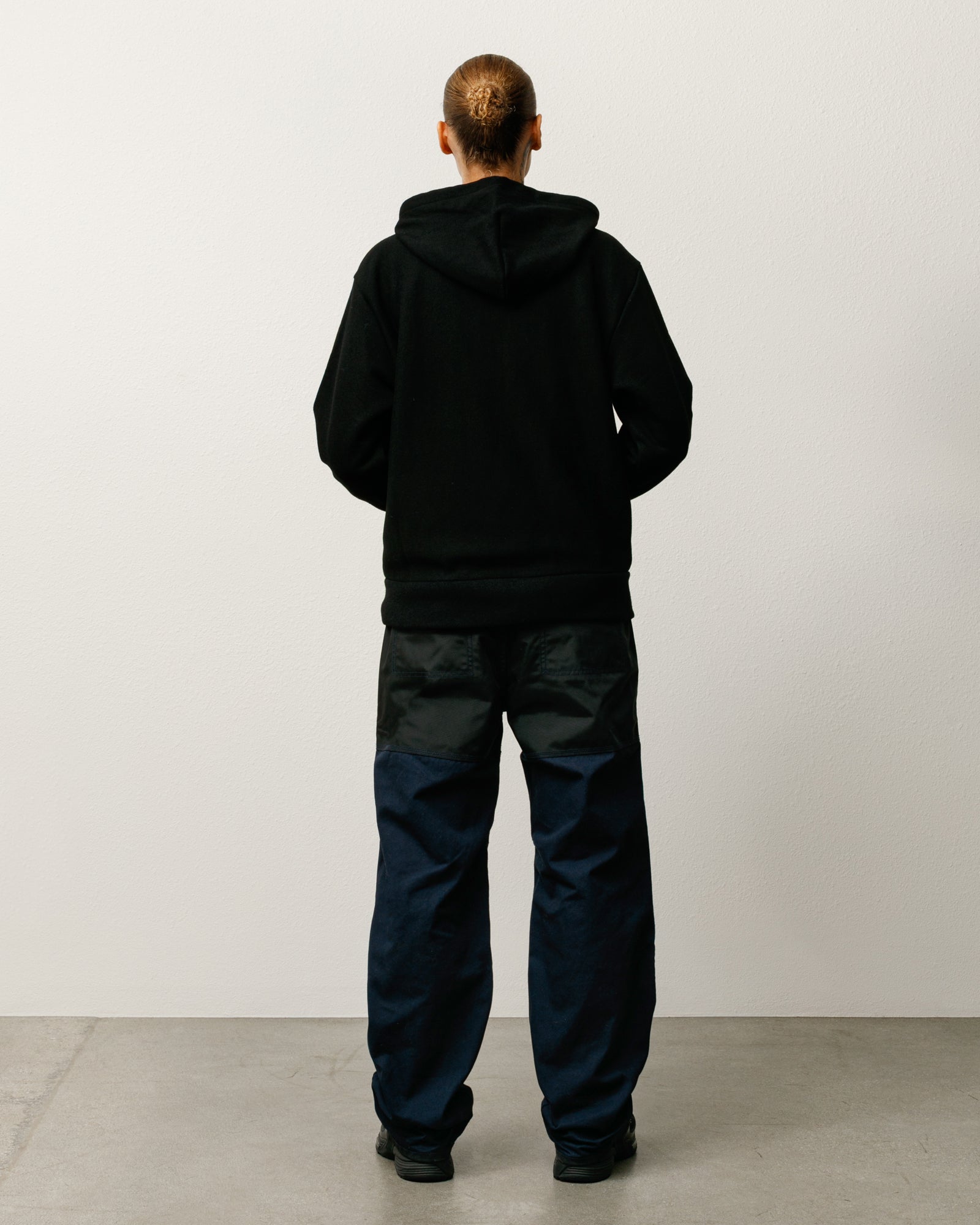 Patch Zip Knit Hoodie – Black | Tops & Knits | Stüssy Japan