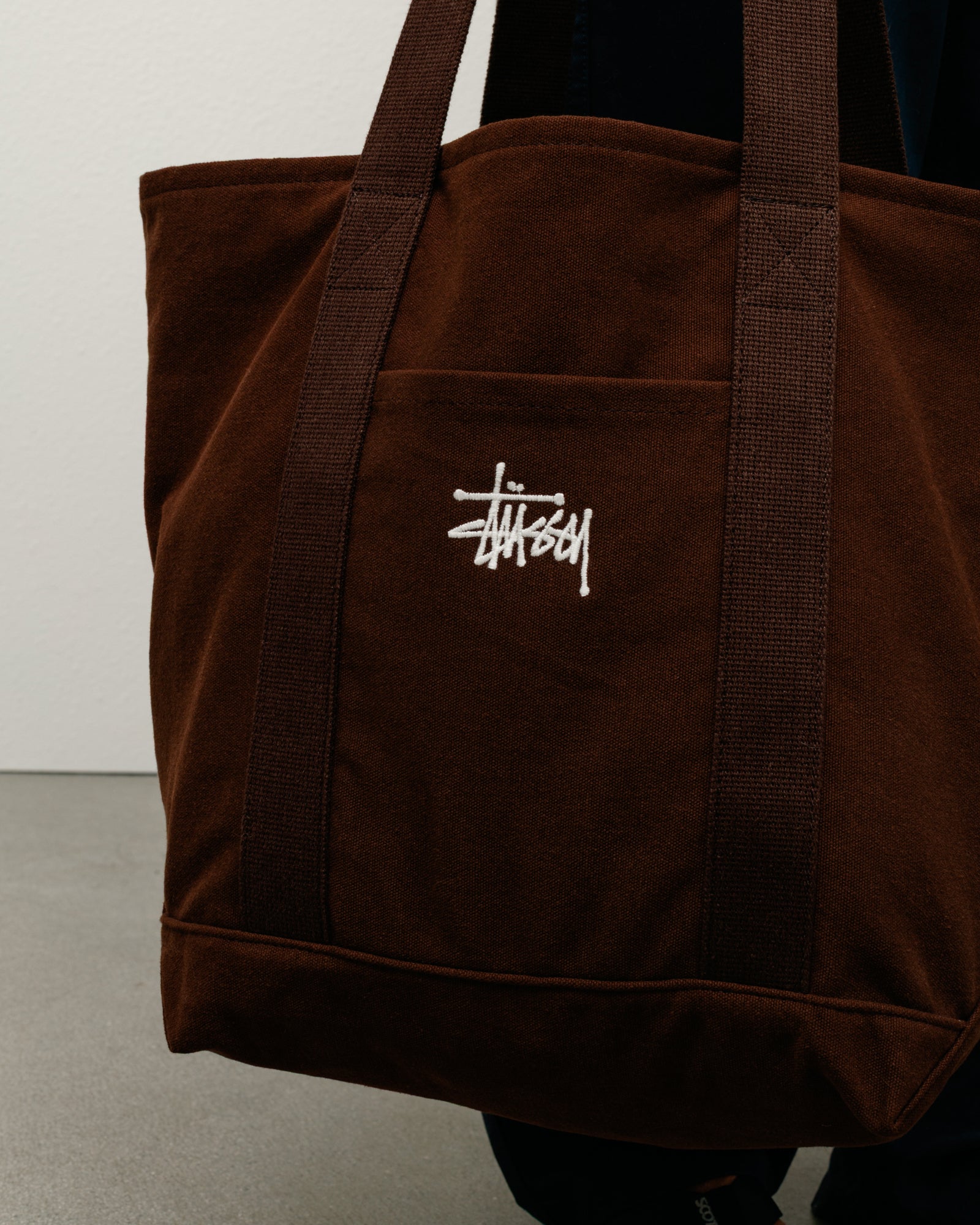 Canvas Market Tote – Brown | Accessories | Stüssy Japan