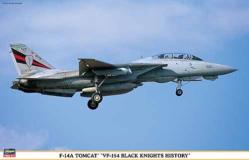 Grumman F-14A Tomcat VF-154 Black Knights History Hasegawa 09884