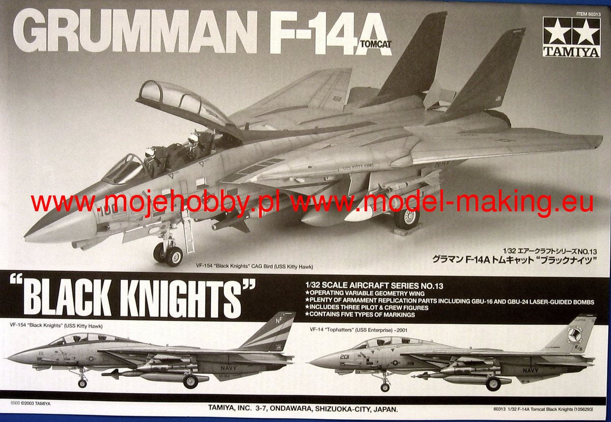 Grumman F-14A Tomcat Black Knights Tamiya 60313