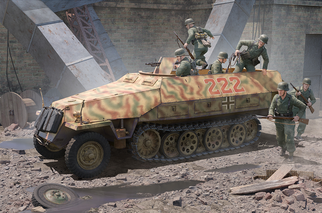 Sd.Kfz 251 D Trumpeter 00942