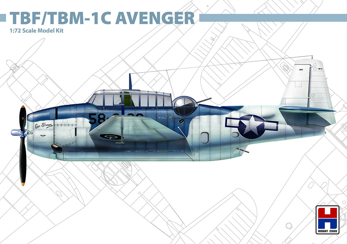 TBF/TBM-1C Avenger Hobby 2000 72009