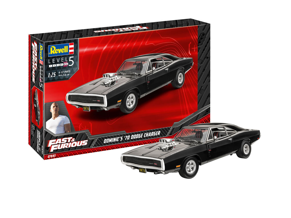 Fast & Furious - Dominics 1970 Dodge Charger Revell 07693