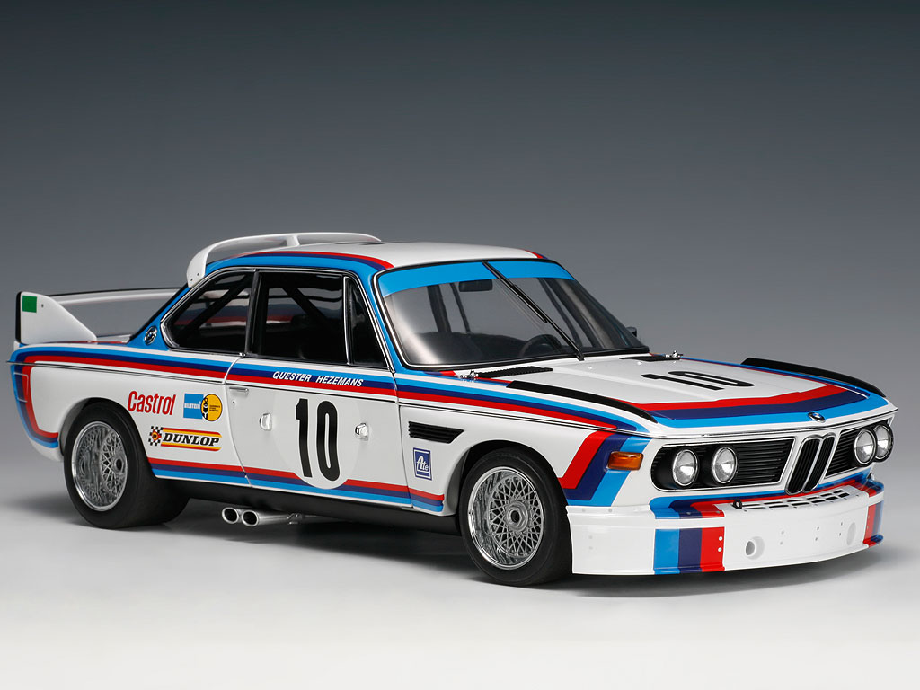BMW 3.0 CSL #10 QuesterHezemans - ダイキャストモデル - AutoArt 87346