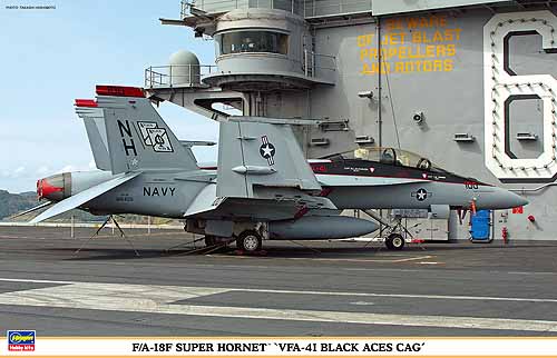 F/A-18F Super Hornet VFA-41 Black Aces CAG Hasegawa 09827