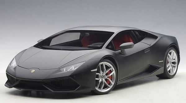 Lamborghini Huracan LP610-4 (Nero Nemesis MATT/MATT Black) - ダイ