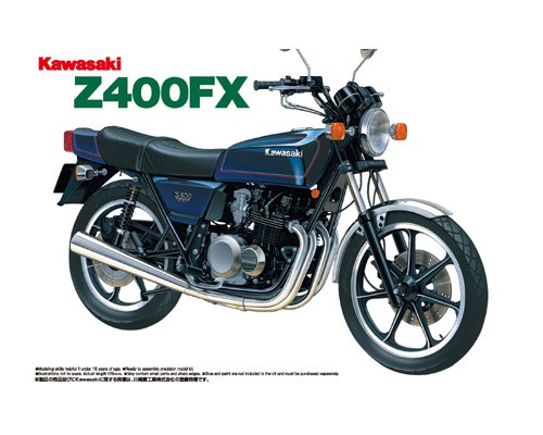 Kawasaki Z400Fx Aoshima 04151